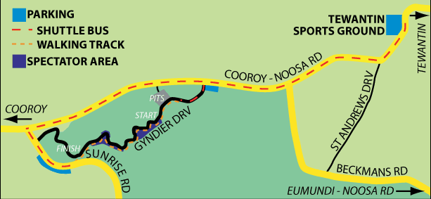 Noosa Hillclimb Track