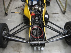 Tony Champans Formula Ford front chassis