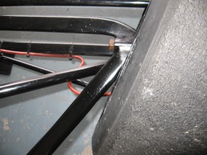 Front Wheel Reduced Lock on the Rotary Hillclimb Racing Car RPV02